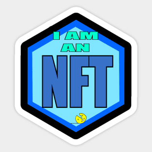 I AM AN NFT Sticker